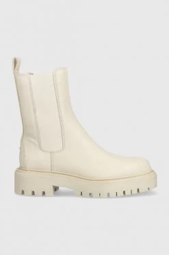 Γυναικεία Μποτάκια Δερμάτινες μπότες τσέλσι Aldo Balaraen χρώμα: μπεζ