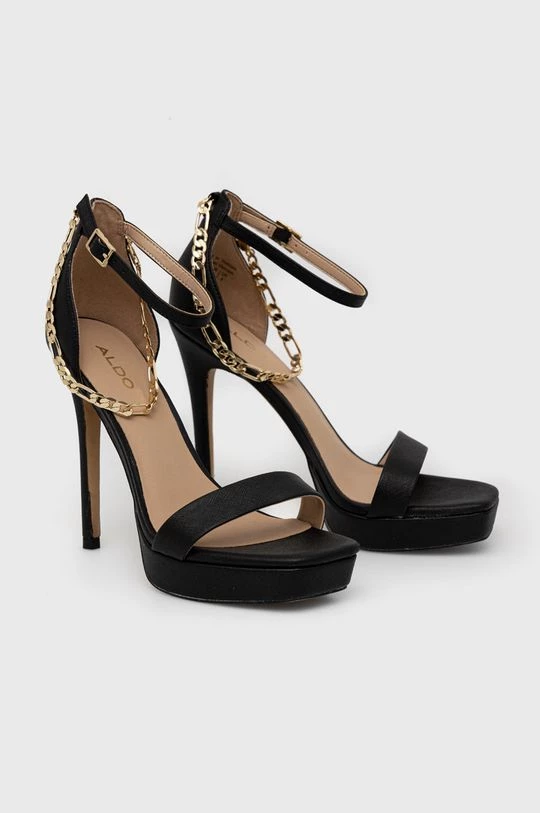 Γυναικεία Πέδιλα με τακούνι Σανδάλια Aldo μαύρο 2 Γυναικεία Πέδιλα με τακούνι Σανδάλια Aldo μαύρο - Image 2