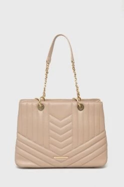 Γυναικεία Τσάντες Shopper και Tote Δερμάτινη τσάντα Aldo SALIA μπεζ
