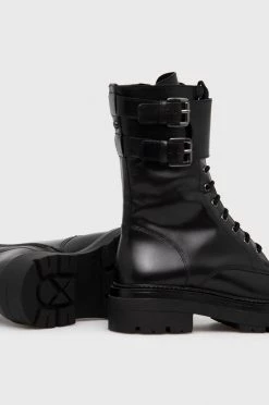 Γυναικεία Μποτάκια Δερμάτινα Workers Aldo χρώμα: μαύρο -Aldo Sales Store unnamed file 1289