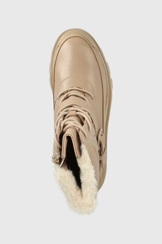 Γυναικεία Μποτάκια Δερμάτινες μπότες Aldo Alpa χρώμα: μπεζ 4 Γυναικεία Μποτάκια Δερμάτινες μπότες Aldo Alpa χρώμα: μπεζ - Image 4