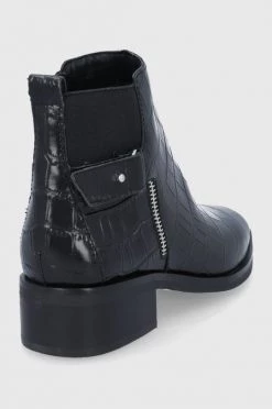 Γυναικεία Μποτάκια Δερμάτινες μπότες Aldo χρώμα: μαύρο -Aldo Sales Store unnamed file 1364