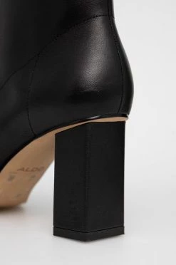 Γυναικεία Μποτάκια Δερμάτινες μπότες Aldo Theliven χρώμα: μαύρο -Aldo Sales Store unnamed file 1437