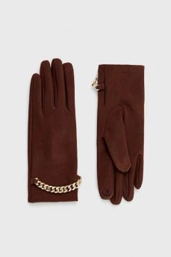 Γυναικεία Γάντια Aldo καφέ