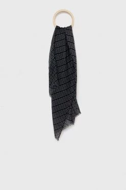 Γυναικεία Κασκόλ Μεγάλο κασκόλ Aldo Bondi μαύρο