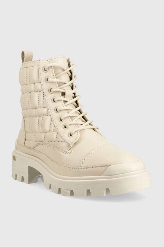 Γυναικεία Μποτάκια Δερμάτινες μπότες Aldo Quilt μπεζ, 2 Γυναικεία Μποτάκια Δερμάτινες μπότες Aldo Quilt μπεζ, - Image 2