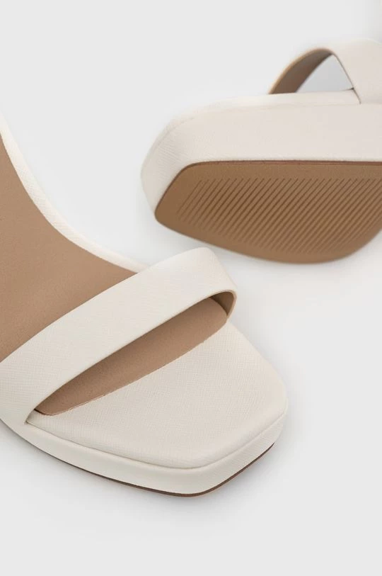 Γυναικεία Πέδιλα με τακούνι Σανδάλια Aldo άσπρο 4 Γυναικεία Πέδιλα με τακούνι Σανδάλια Aldo άσπρο - Image 4