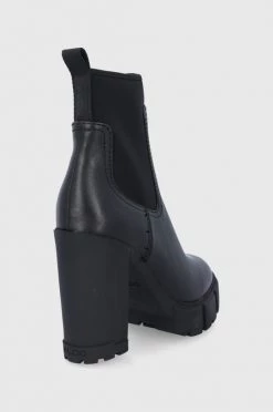 Γυναικεία Μποτάκια Δερμάτινες μπότες Aldo χρώμα: μαύρο -Aldo Sales Store unnamed file 2322