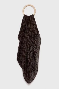 Γυναικεία Κασκόλ Μεγάλο κασκόλ Aldo χρώμα: καφέ