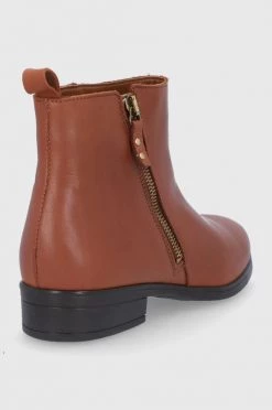 Γυναικεία Μποτάκια Δερμάτινες μπότες Aldo χρώμα: καφέ -Aldo Sales Store unnamed file 2473