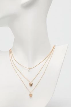 Aldo Sales Store 21 Γυναικεία Κολιέ Aldo Goreski χρυσαφί