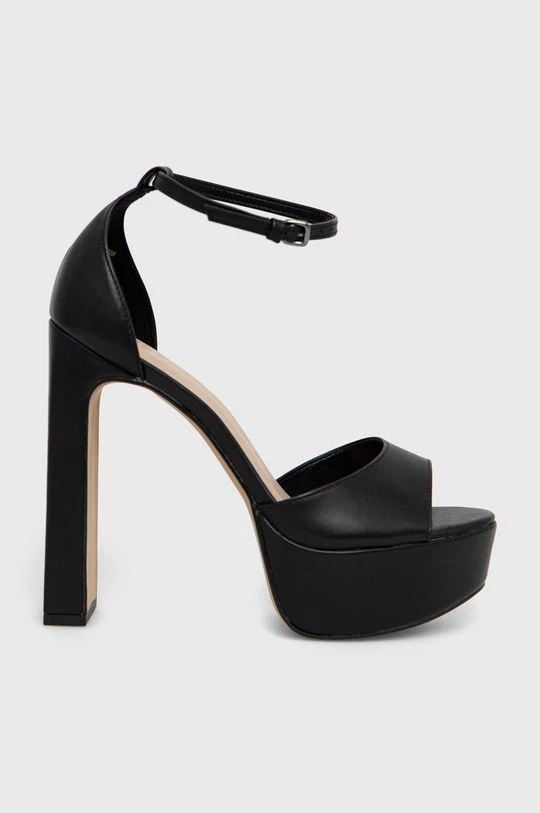 Γυναικεία Πέδιλα με τακούνι Δερμάτινο φακελάκι Aldo μαύρο 1 Γυναικεία Πέδιλα με τακούνι Δερμάτινο φακελάκι Aldo μαύρο