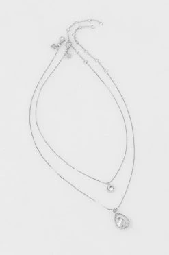 Γυναικεία Aldo Κολιέ Beauceronee (2-pack) ασημί