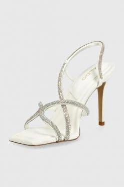 Γυναικεία Πέδιλα με τακούνι Σανδάλια Aldo Krolewna άσπρο -Aldo Sales Store unnamed file 3091