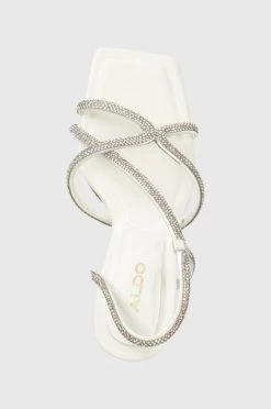 Γυναικεία Πέδιλα με τακούνι Σανδάλια Aldo Krolewna άσπρο -Aldo Sales Store unnamed file 3092