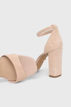 Γυναικεία Πέδιλα με τακούνι Σανδάλια σουέτ Aldo Enaegyn μπεζ -Aldo Sales Store unnamed file 3451