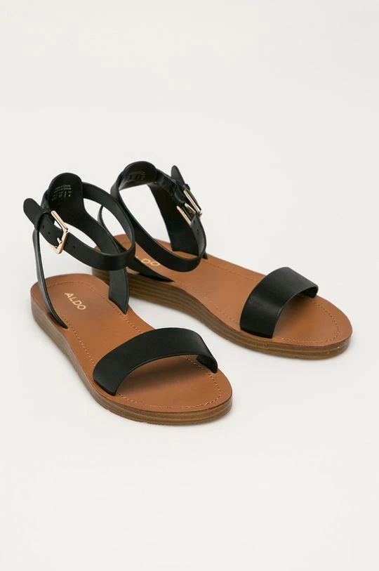 Γυναικεία Σανδάλια Aldo - Δερμάτινα σανδάλια Kedaredia μαύρο 2 Γυναικεία Σανδάλια Aldo - Δερμάτινα σανδάλια Kedaredia μαύρο - Image 2