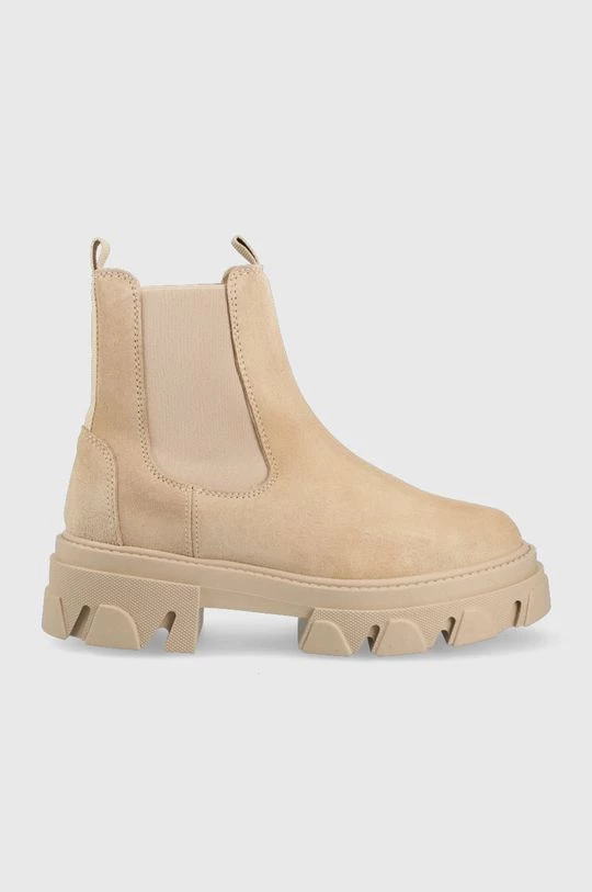 Γυναικεία Μποτάκια Σουέτ μπότες τσέλσι Aldo Bigtrek χρώμα: μπεζ 1 Γυναικεία Μποτάκια Σουέτ μπότες τσέλσι Aldo Bigtrek χρώμα: μπεζ