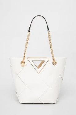 Γυναικεία Τσάντες Shopper και Tote Τσάντα Aldo Contaeldar άσπρο