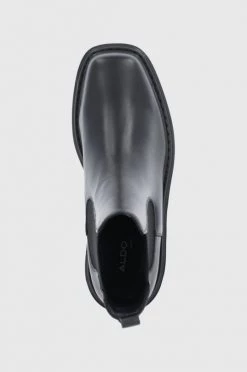 Γυναικεία Μποτάκια Μπότες Τσέλσι Aldo χρώμα: μαύρο -Aldo Sales Store unnamed file 379