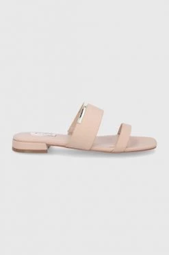 Γυναικεία Σαγιονάρες Παντόφλες Aldo Niewia χρώμα: μπεζ