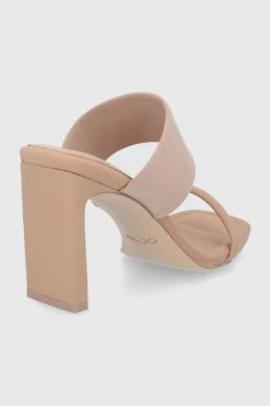 Γυναικεία Σαγιονάρες Παντόφλες Aldo MEATHA χρώμα: μπεζ -Aldo Sales Store unnamed file 3959