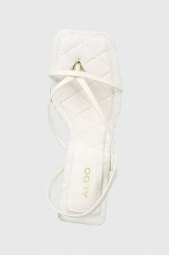 Γυναικεία Πέδιλα με τακούνι Σανδάλια Aldo Loni άσπρο -Aldo Sales Store unnamed file 4025