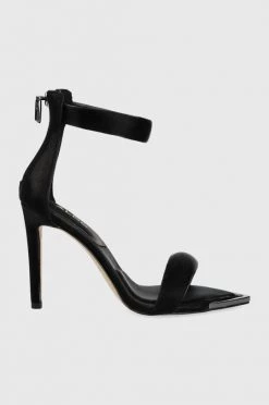 Γυναικεία Πέδιλα με τακούνι Σανδάλια Aldo Contesa μαύρο