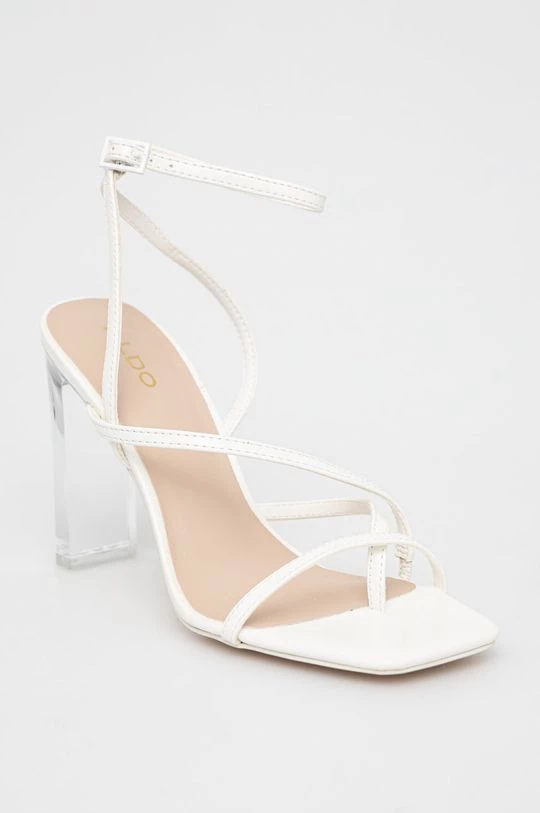 Γυναικεία Πέδιλα με τακούνι Σανδάλια Aldo Hainiel άσπρο 2 Γυναικεία Πέδιλα με τακούνι Σανδάλια Aldo Hainiel άσπρο - Image 2