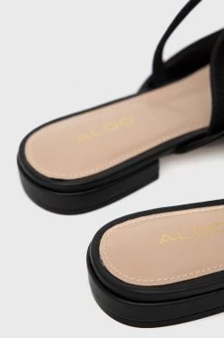 Γυναικεία Μπαλαρίνες Δερμάτινες μπαλαρίνες Aldo Lothei χρώμα: μαύρο -Aldo Sales Store unnamed file 4137