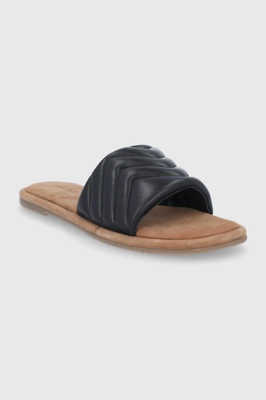 Γυναικεία Σαγιονάρες Δερμάτινες παντόφλες Aldo Pilina χρώμα: μαύρο 2 Γυναικεία Σαγιονάρες Δερμάτινες παντόφλες Aldo Pilina χρώμα: μαύρο - Image 2