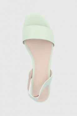 Γυναικεία Σανδάλια Δερμάτινα σανδάλια Aldo Doredda χρώμα: πράσινο -Aldo Sales Store unnamed file 4316