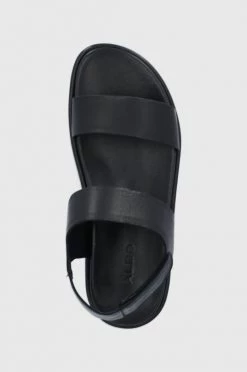 Γυναικεία Σανδάλια Δερμάτινα σανδάλια Aldo Acowen χρώμα: μαύρο -Aldo Sales Store unnamed file 4335