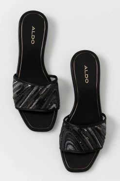 Γυναικεία Σαγιονάρες Παντόφλες Aldo OLEDIA Oleida χρώμα: μαύρο -Aldo Sales Store unnamed file 4339