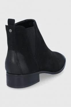 Γυναικεία Μποτάκια Σουέτ μπότες Τσέλσι Aldo Torwenflex χρώμα: μαύρο -Aldo Sales Store unnamed file 475