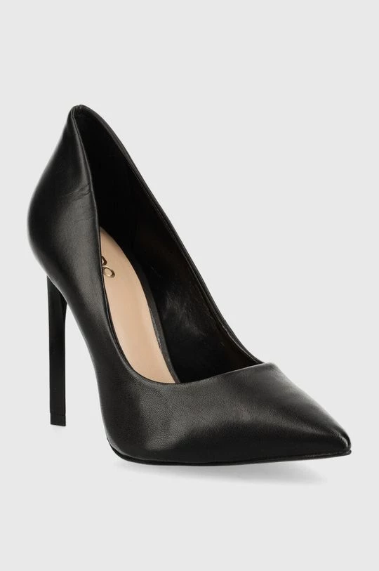 Γυναικεία Τακούνια Δερμάτινες γόβες Aldo χρώμα: μαύρο 2 Γυναικεία Τακούνια Δερμάτινες γόβες Aldo χρώμα: μαύρο - Image 2